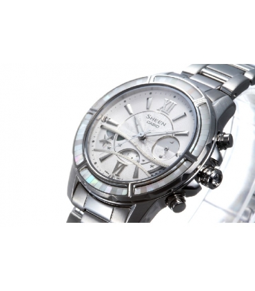 ساعت مچی عقربه ای زنانه کاسیو شین Casio Sheen SHE 5514D 7ADR