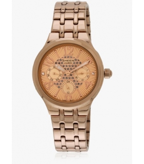 ساعت مچی عقربه ای زنانه کاسیو شین Casio Sheen SHE 3808PG 9AUDR