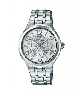 ساعت مچی عقربه ای زنانه کاسیو شین Casio Sheen SHE 3808D 7AUDR