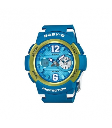 ساعت مچی عقربه ای دخترانه و پسرانه کاسیو Casio Baby G BGA 210 2BDR