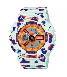 ساعت مچی عقربه ای دخترانه و پسرانه کاسیو Casio Baby G BA 110FL 3ADR
