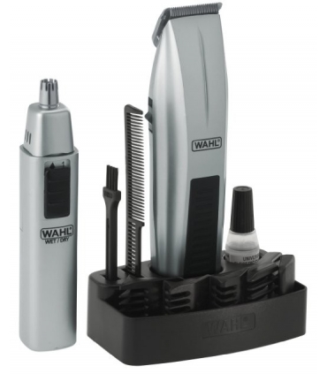 ماشین اصلاح صورت وال با موزن گوش و بینی مدل Wahl Mustache and Beard Trimmer with Bonus Trimmer 5537-420