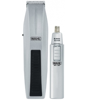ماشین اصلاح صورت وال با موزن گوش و بینی مدل Wahl Mustache and Beard Trimmer with Bonus Trimmer 5537-420