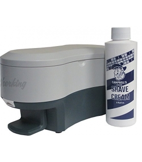 ابزار تهیه کف داغ اصلاح لدکینگ  The Latherking Next Generation Charcoal Made in USA