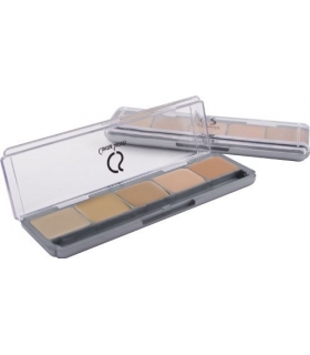 پالت رنگ سینما سکرت شماه 9 Cinema Secrets 9 TM 5-in-1 PRO Palette Ultimate Foundation Kit by Cinema Secrets