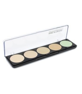 پالت رنگ میکاپ فور اور کرمی make up for ever 5 camouflage cream palette no. 1