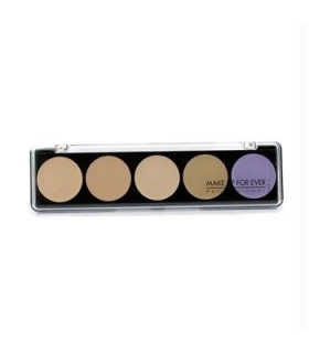 پالت رنگ میکاپ فور اور کرمی شماره 2  make up for ever 5 camouflage cream palette no 2