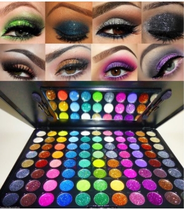 پالت رنگ بیوتی تریت 88 رنگ Beauty Treats 88 PRO Glitter Cream Color Eye Shadow Makeup Eyeshadow Palette
