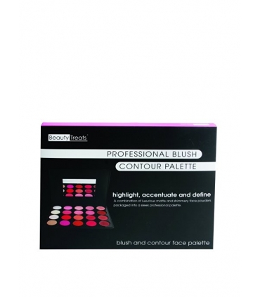 پالت رنگ آرایشی 20 رنگ Beauty Treats 20-Piece Professional Blush Contour Palette