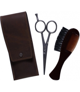 قیچی و شانه سبیل Dovo Beard and Moustache Scissor Set - Comb/Brush Custom