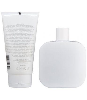 ست عطر مردانه لاکوست Lacoste L.12.12 Blanc Eau de Toilette Spray