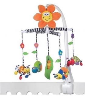 آویز تخت پلی گرو مدل باغچه شگفت انگیز Playgro Amazing Garden Crib Toys