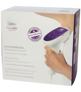 لیزر موی بدن سیلکن با 3 کارتریج Silkn Flash and Go All Over Hair Removal Device with Bonus Cartridge