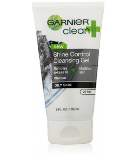 ژل پاک کننده و لایه بردار  پوست گارنیر  Garnier Skin and Hair Care Clean and Shine Control Cleansing Gel for Oily Skin