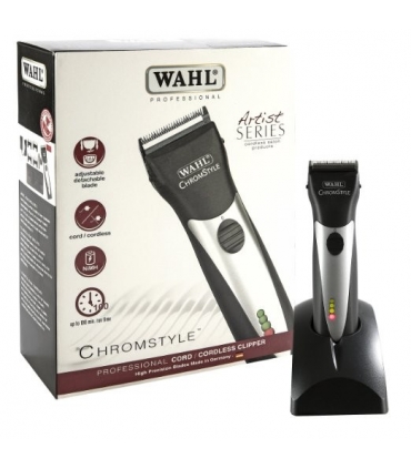 ماشین اصلاح سر و صورت وال مدل Wahl Professional Chromstyle Cord and Cordless Clipper 8548