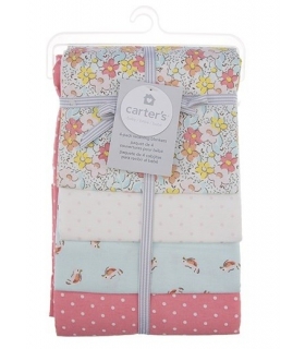 خشک کن کارترز مدل گل و پرنده Carters Flower and Bird Drying Towel