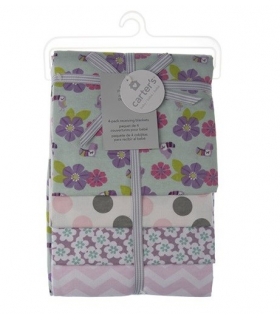 خشک کن کارترز مدل گل و طوطی Carters Flower and Parrot Drying Towel