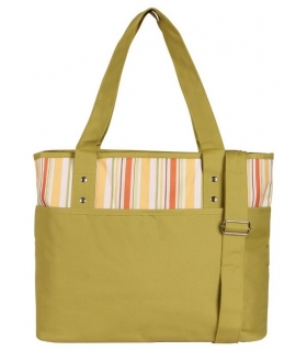 ساک لوازم کودک سبز راه راه diaper bag 1047