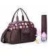 ساک لوازم کودک کالرلند قهوه ای گلدار Colorland 1170 diaper bag
