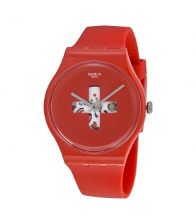 ساعت مچی عقربه ای زنانه و مردانه سواچ Swatch SUOR106