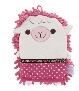 لیف حمام عروسکی مدل گوسفند Sheep Bath Fiber