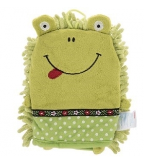 لیف حمام دستکشی مدل قورباغه Frog Bath Fiber