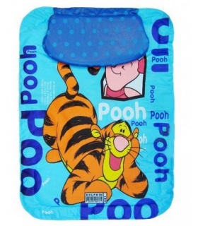 تشک تعویض بالش دار دلفین طرح آبی پوه Dolphin blue Pooh Changing Mattress with Pillow