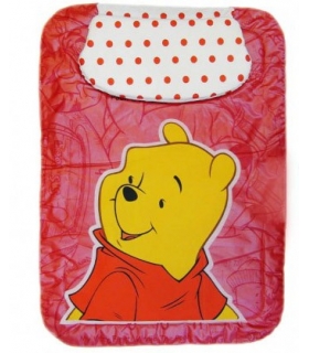 تشک تعویض بالش دار دلفین طرح قرمز پوه Dolphin Red Pooh Changing Mattress with Pillow