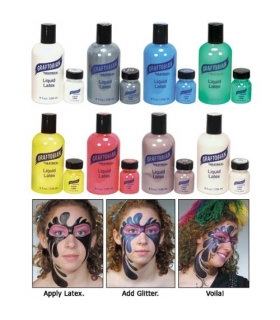 چسب لاتکس گریم گرافتوبین رنگی Liquid Latex - Colored Graftobian
