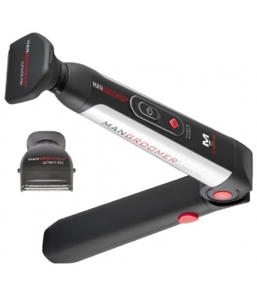 ماشین اصلاح موی بدن مردان من گرومر مدل mangroomer ultimate pro back shaver with 2 shock absorber flex heads