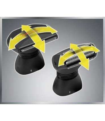 ماشین اصلاح موی بدن مردان من گرومر مدل mangroomer ultimate pro back shaver with 2 shock absorber flex heads