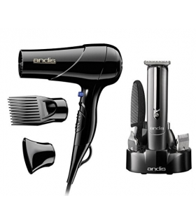 کیت سشوار و ریش تراش اندیس Andis Hair Blow Dryer with  Beard & Mustache Grooming Trimmer Kit