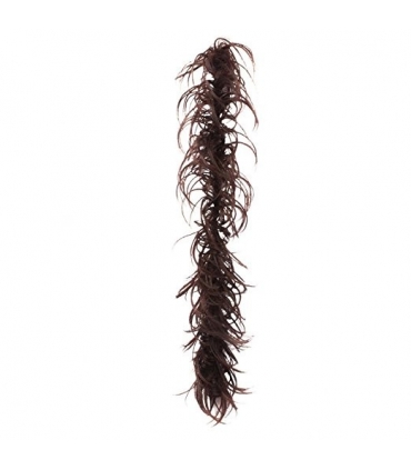 مو تکه ای زنانه جنریک Generic Hairpiece for Women Elastic Caterpillar Curly 75cm