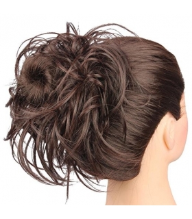 مو تکه ای زنانه جنریک Generic Hairpiece for Women Elastic Caterpillar Curly 75cm