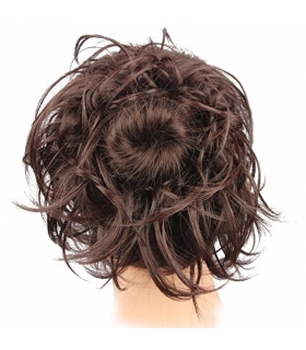 مو تکه ای زنانه جنریک Generic Hairpiece for Women Elastic Caterpillar Curly 75cm