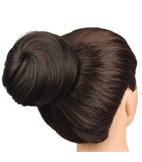 مو تکه ای مصنوعی زنانه Generic Scrunchie Women Synthetic Straight Hair