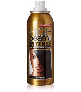 اسپری رنگ موی های بیمز مشکی high beams Intense Temporary Spray on Hair Color
