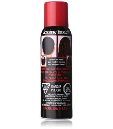 اسپری رنگ موی جروم راسل قوام دهنده jerome russell Hair Color Thickener for Thinning Hair