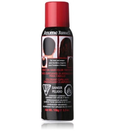 اسپری رنگ موی جروم راسل قوام دهنده jerome russell Hair Color Thickener for Thinning Hair