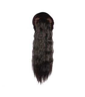 مو تکه ای زنانه جنریک بلند Generic Women's Hair Wrap Long Corn Wave Synthetic Hairpieces