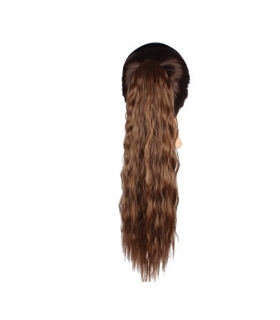 مو تکه ای زنانه جنریک بلند Generic Women's Hair Wrap Long Corn Wave Synthetic Hairpieces