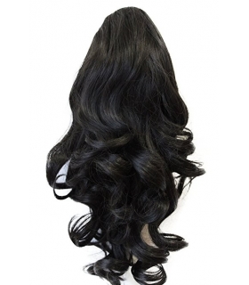 مو تکه ای زنانه بلند دم اسبی پریتی شاپ prettyshop hair piece pony tail extension draw string very long