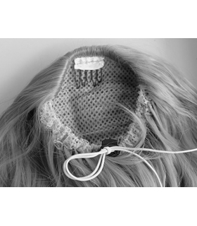 مو تکه ای زنانه بلند دم اسبی پریتی شاپ prettyshop hair piece pony tail extension draw string very long