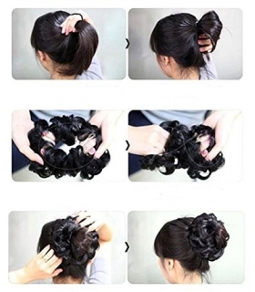 مو تکه ای حلقه ای پریتی شاپ زنانه hair piece pony tail extension