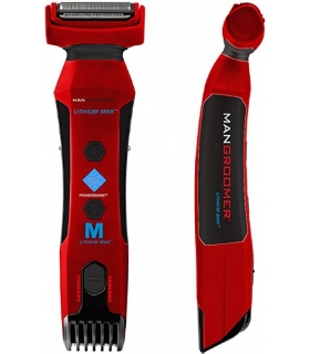 ماشین اصلاح بدن من گرومر مردانه دوطرفه mangroomer lithium max body groomer and body trimmer with power burst