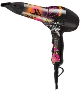 سشوار گلد ان هات یونی مدل Gold 'N Hot Inks Graffiti 1875 Watt Ionic Salon Dryer GH3205