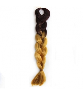 مو تکه ای بافته شده دو رنگ Abwin Twist Hair Extension