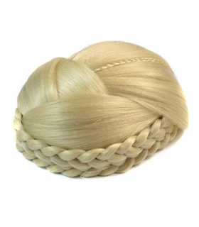 مو تکه ای آماده و بافته شده بور Abwin Braid Chignon Hair Piece