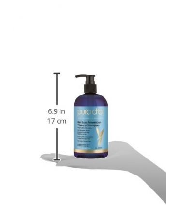 شامپو ضد ریزش مو ارگانیک  PURA D'OR Hair Loss Prevention Organic Argan Oil Shampoo