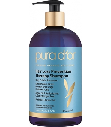 شامپو ضد ریزش مو ارگانیک  PURA D'OR Hair Loss Prevention Organic Argan Oil Shampoo